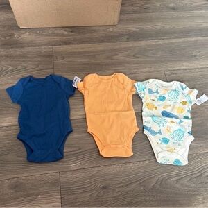 Old Navy Sea Animals 3 Pack Onesies